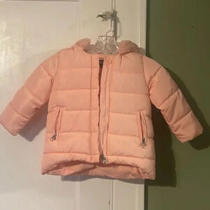 #2 Kids Steve Madden puffer jacket size 24 months pink